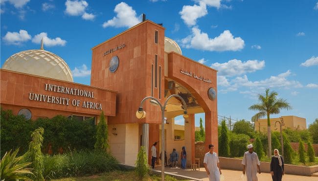 gambar kampus International University of Africa (IUA) Sudan 2025